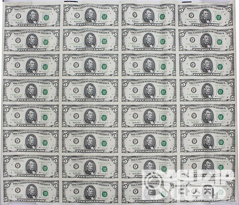 1995년 미국 5달러 32매 연결권 / 미사용품
