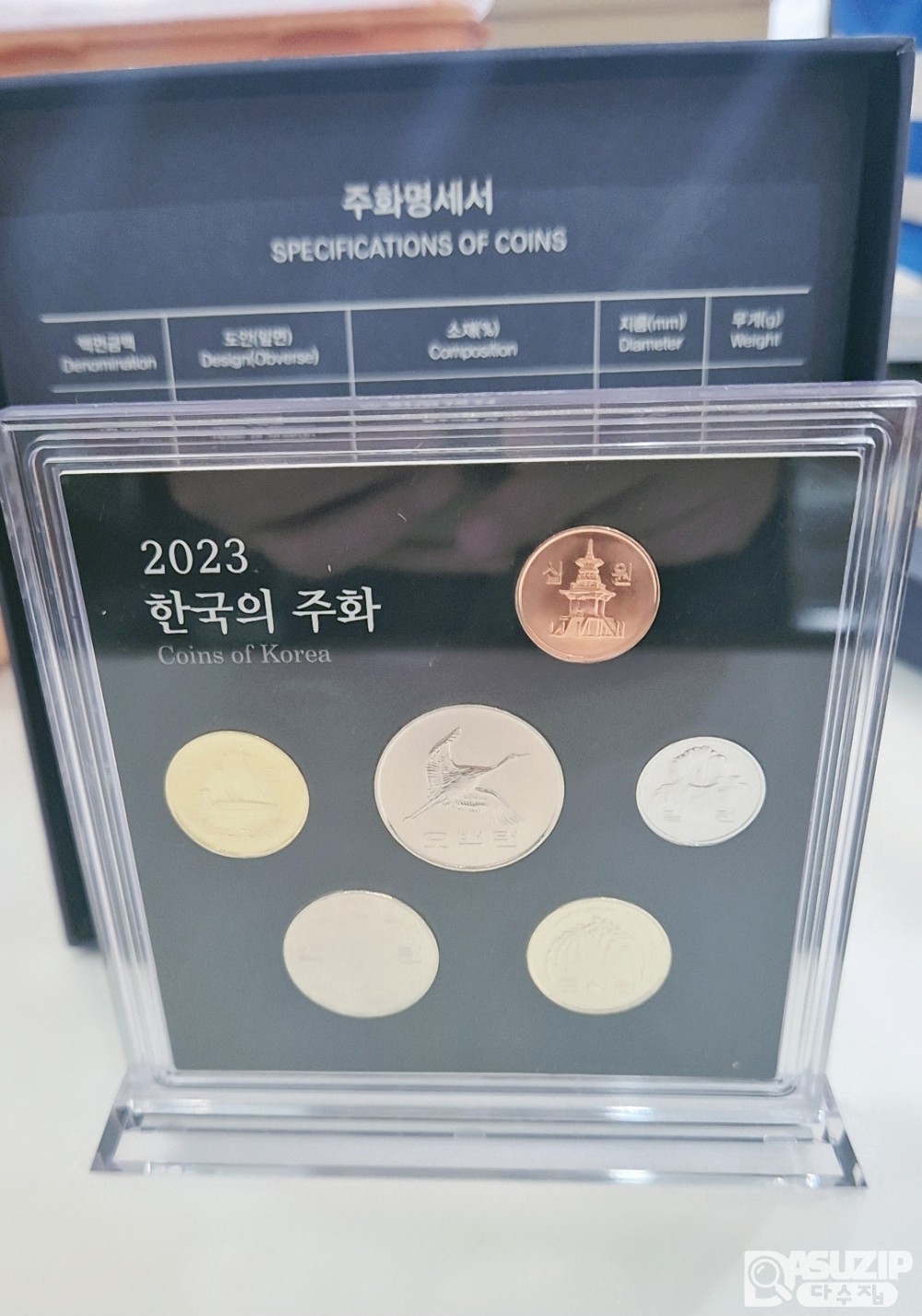 한국의 주화 : 2023년 주화 세트 (한국은행)