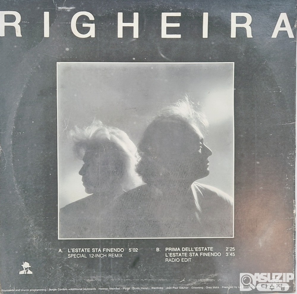 1985년 Righeira의 'L'estate sta finendo' 싱글