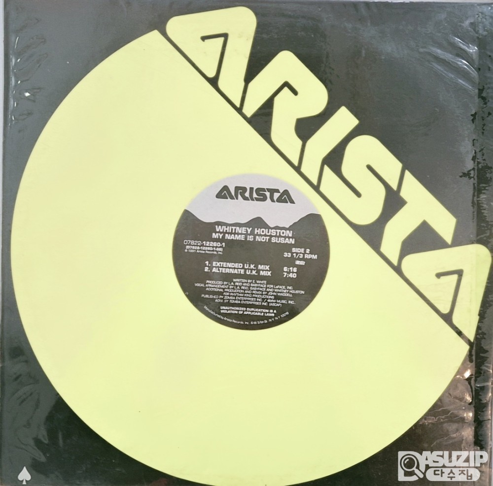 휘트니 휴스턴의 "My Name Is Not Susan"