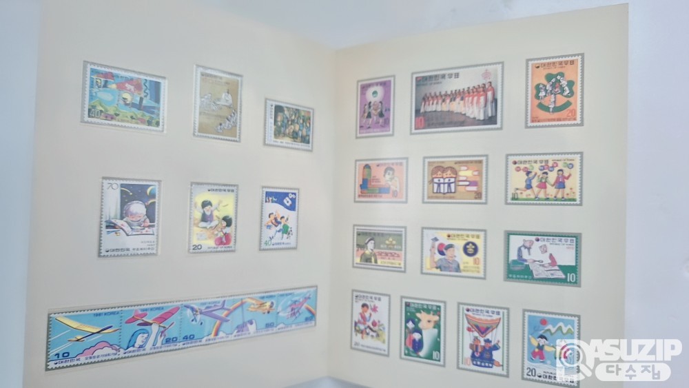 1984년 발행된 대한민국 체신부의 한국 어린이 우표