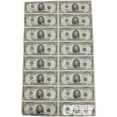 1995년 미국 5달러 16매 연결권 / 미사용품