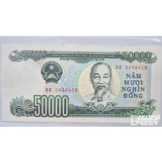 누드 지폐: 1994년 베트남 지폐 5만동