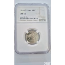 그레이딩 주화: 2018년 50주 NGC 65등급