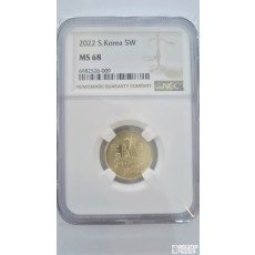 그레이딩 주화: 2022년 5주 NGC 68등급