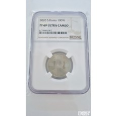 그레이딩 주화: 2020년 프루프 100주 NGC 69등급