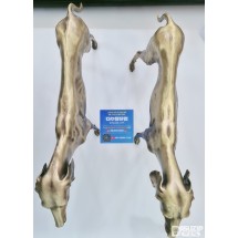 브론즈 : 그레이하운드 한쌍 크기: 40cm, 27cm A급