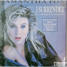 1980년대 영국의 모델이자 가수 Samantha Fox의 'I Surrender (To the Spirit of the Night)'